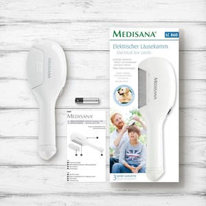 Peigne anti-poux électrique