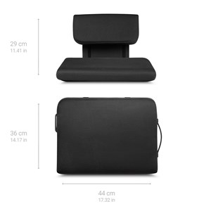 Coussin d'assise chauffant lombaire