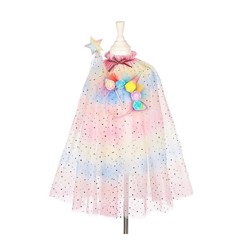 Cape licorne avec accessoires 3 -4 ans