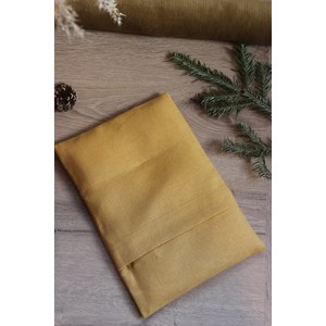 Bouillotte sèche - lin jaune moutarde