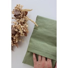 Petite bouillotte - lin vert olive