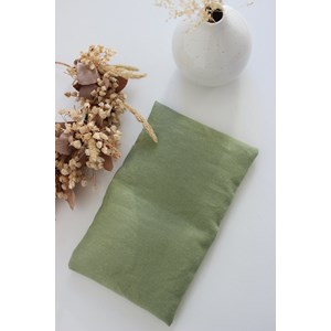 Petite bouillotte - lin vert olive