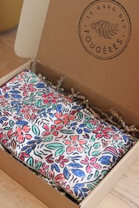 Petite bouillotte - fleurs aquarelle