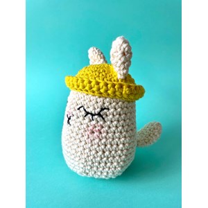 Kit de crochet doudou chat