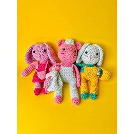 Kit de crochet: les 3 amis
