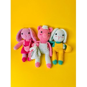 Kit de crochet: les 3 amis