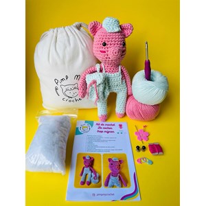 Kit de crochet: les 3 amis