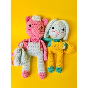 Kit de crochet: les 3 amis