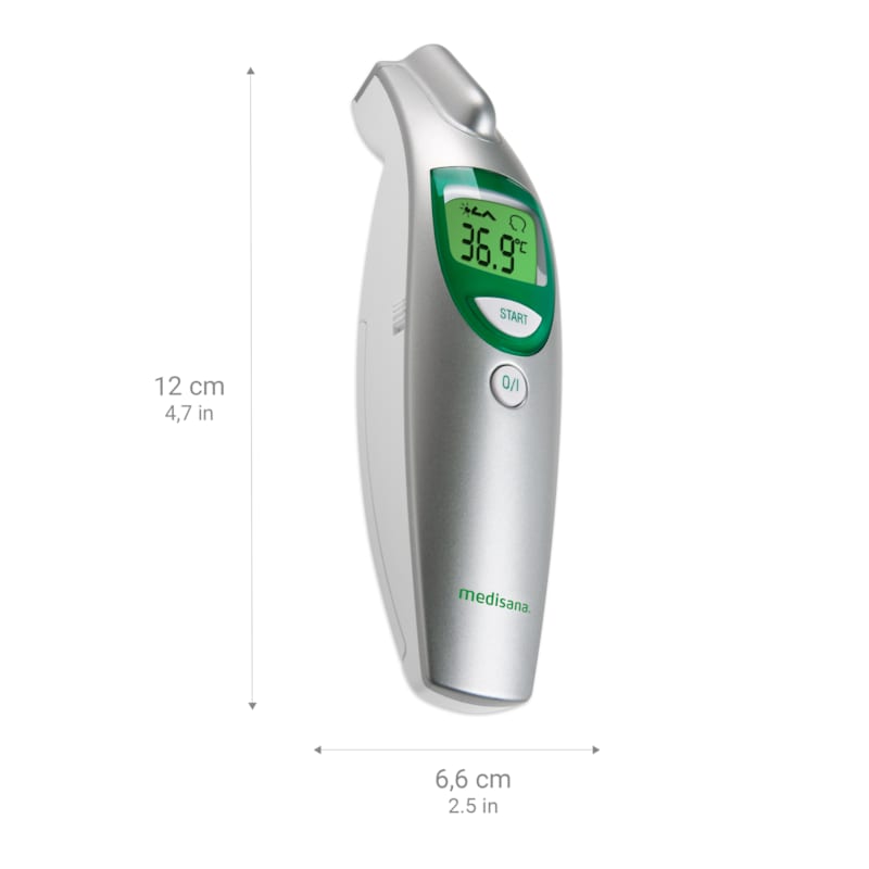 Thermomètre digital frontal sans contact (Medisana) - Image 2