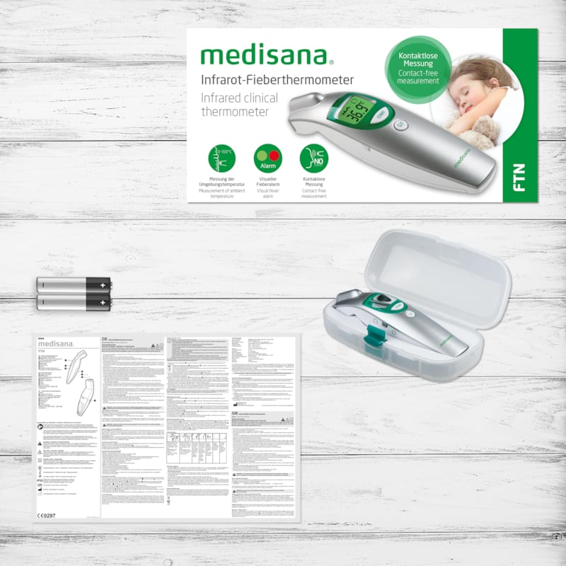 Thermomètre digital frontal sans contact (Medisana) - Image 3