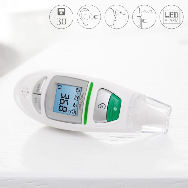Thermomètre infrarouge blanc (Medisana) - Image 1