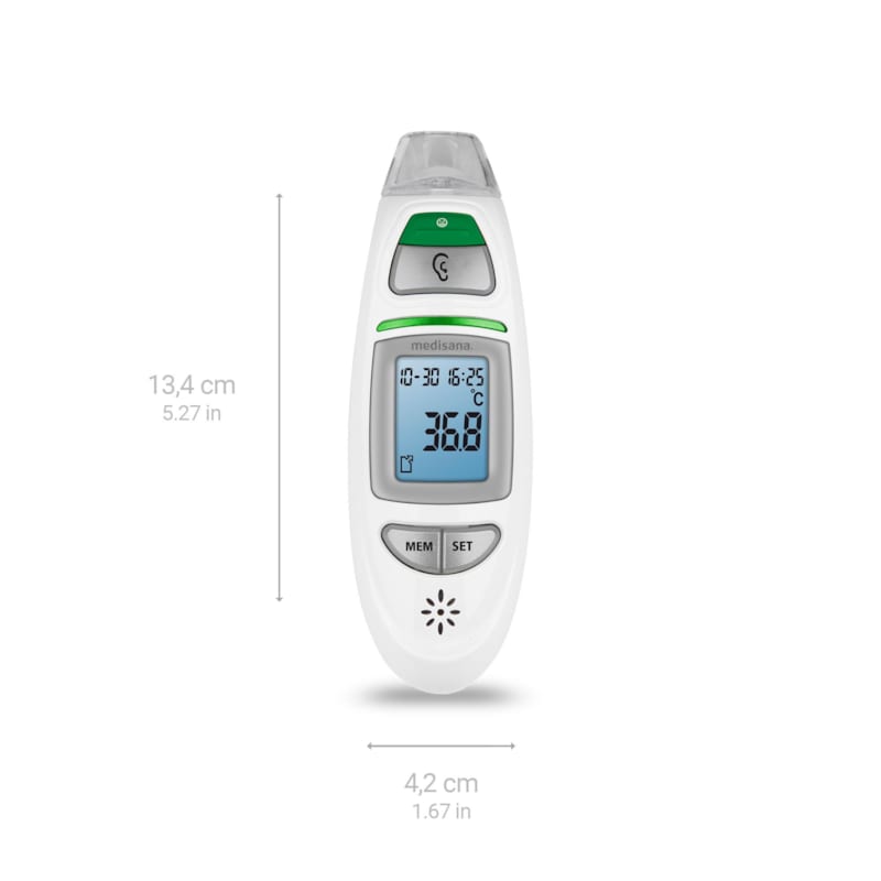 Thermomètre infrarouge blanc (Medisana) - Image 3
