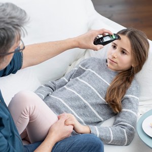 Thermomètre infrarouge noir