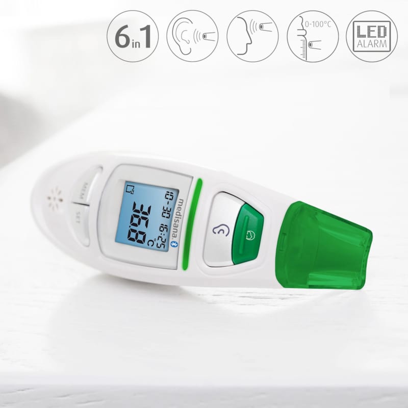 Thermomètre infrarouge connect blanc (Medisana) - Image 1