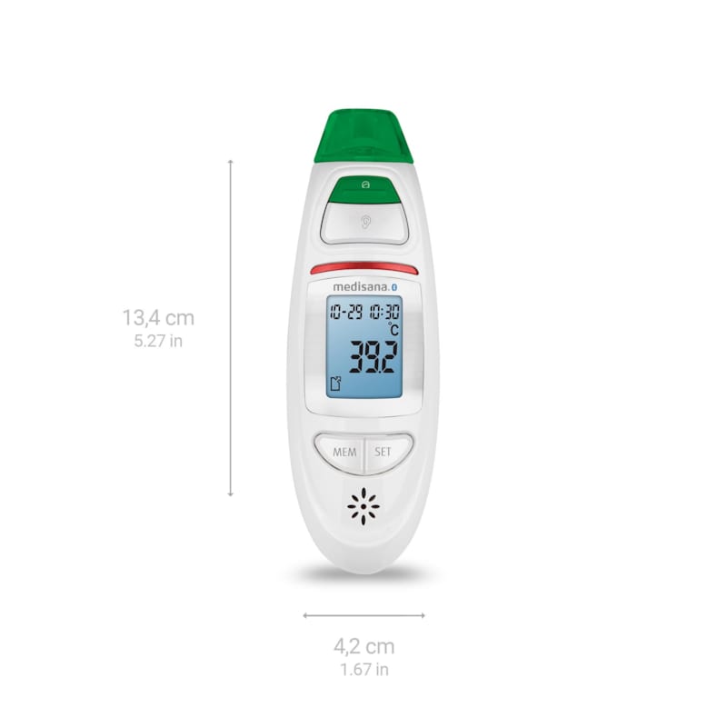 Thermomètre infrarouge connect blanc (Medisana) - Image 3