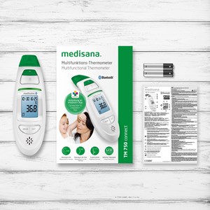 Thermomètre infrarouge connect blanc