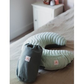 Coussin d'allaitement gonflable mumade