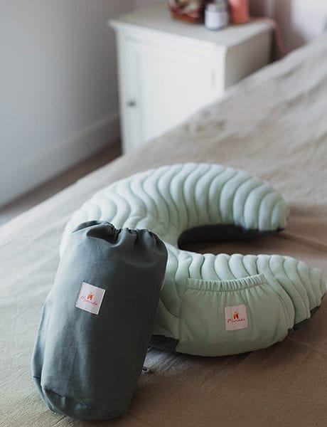 Coussin D'allaitement Portable Gonflable - Support Réglable Pour Bras (allaitement Et Biberon)