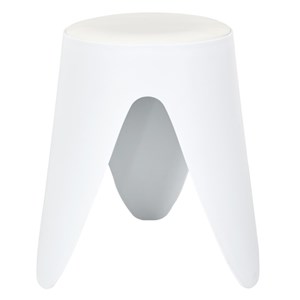 Tabouret coloris blanc