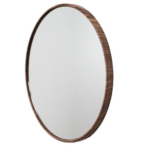 Lot de 3 miroirs effet bois