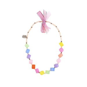 Collier hedwige arc-en-ciel