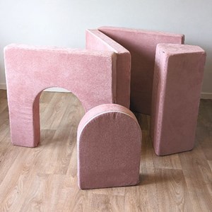 Canapé de jeu modulable - eliot bleu roi