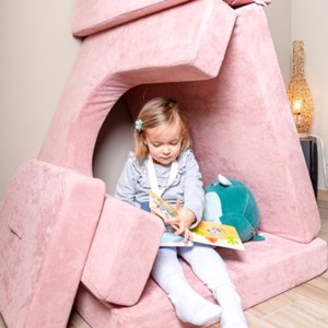 Canapé de jeu modulable - eliot rose