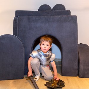 Canapé de jeu modulable - marcel rose