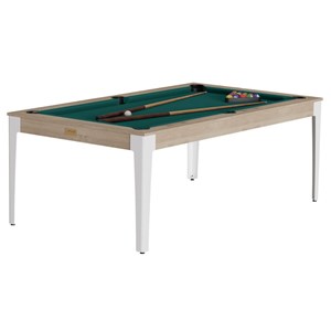 Billard american elan chene- tapis vert
