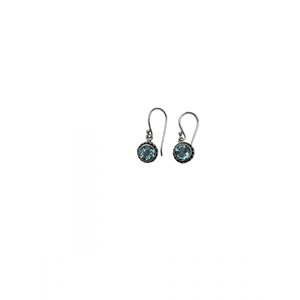 Boucles d'oreille topaze bleue