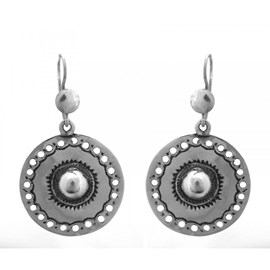 Boucles d'oreille touareg en argent