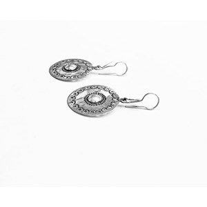Boucles d'oreille touareg en argent
