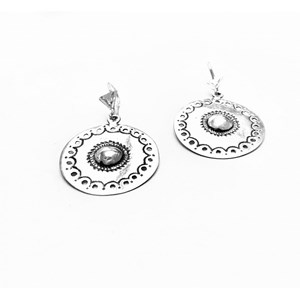 Boucles d'oreille touareg en argent