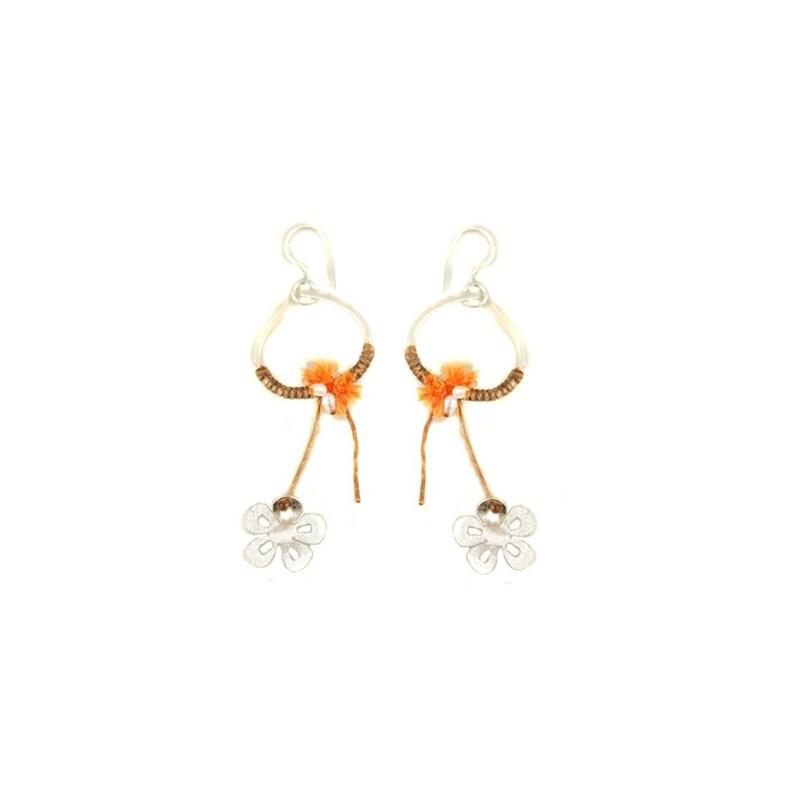 Bijoucolor - Boucles d'oreilles en argent