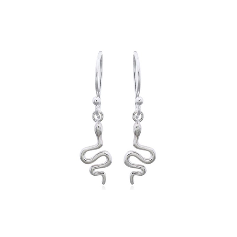 Bijoucolor - Boucles d'oreilles serpent
