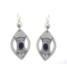 Boucles d'oreilles touareg ovale