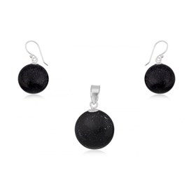 Pendentif et bloucles oreilles