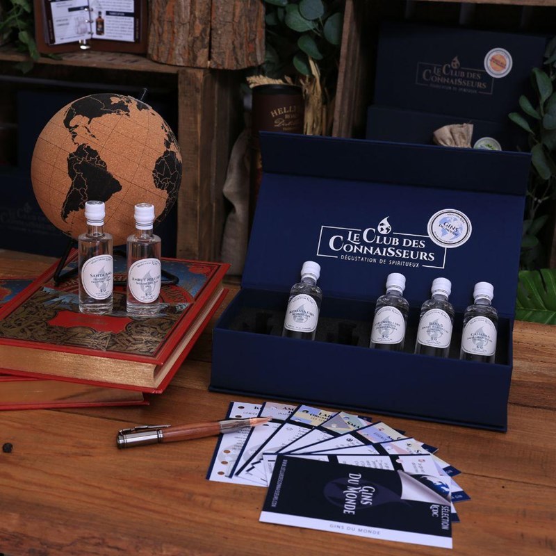 Coffret dégustation gins du monde