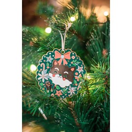 Décoration de noël à suspendre - renard