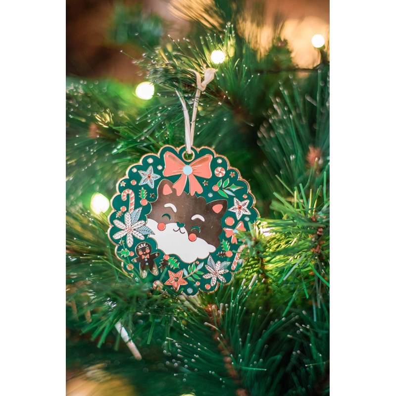 Décoration de noël à suspendre - renard