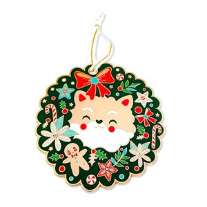 Décoration de noël à suspendre - renard