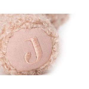 Hochet teddy bear - wild rose