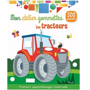 Mon atelier gommettes les tracteurs