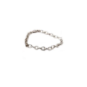 Bracelet en argent maille épaisse