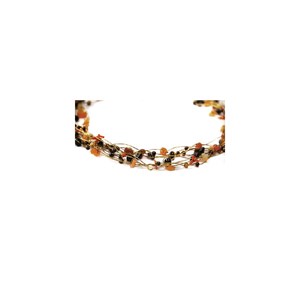 Collier en fil de soie