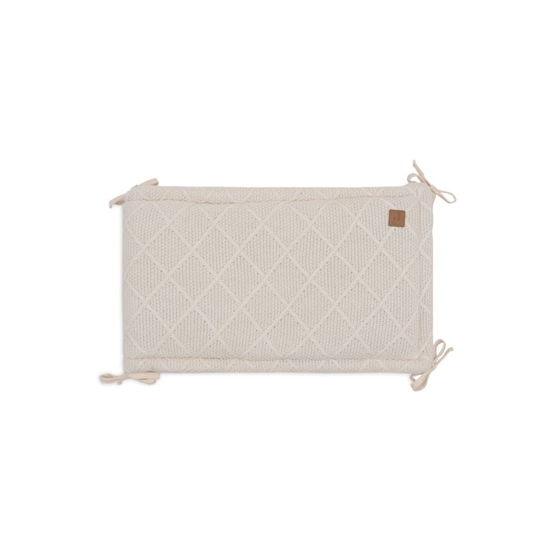 Tour de parc 180x30cm check knit - oatme