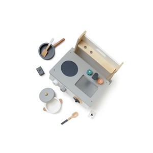 Mini cuisine nomade en bois kid's hub
