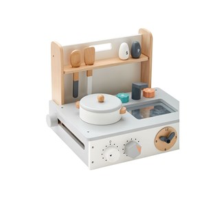 Mini cuisine nomade en bois kid's hub