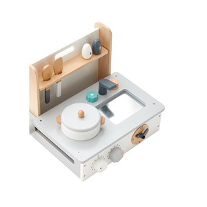 Mini cuisine nomade en bois kid's hub