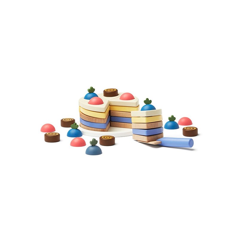 Gâteau à étages en bois kid's hub